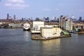 Rotterdam, Netherlands, seafront modern port buildings