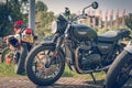 ROTTERDAM, NETHERLANDS - SEPTEMBER 2 2018: Motorcycles are shining at Dutch motor event 