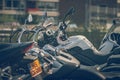 ROTTERDAM, NETHERLANDS - SEPTEMBER 2 2018: Motorcycles are shining at Dutch motor event 
