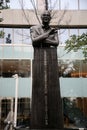 Statue of Pim Fortuyn, a Dutch politician, Rotterdam, NL Royalty Free Stock Photo
