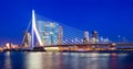 Rotterdam Skyline Royalty Free Stock Photo