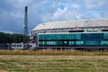 Rotterdam, South Holland, The Netherlands - The football stadium of the Feijenoord Rotterdam team