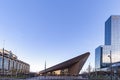 Rotterdan central station with the early morning light