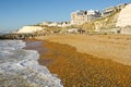 Rottingdean beach and promenade, East Sussex, England