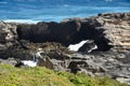 Rottnest Island: Limestone Arch Royalty Free Stock Photo