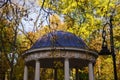 Rotunda Arbor in the park of Ivan Franko