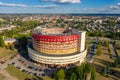 Rotunda building, hospital in Kalisz, Poland