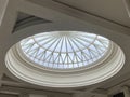 Rotunda Dome with Oculus Architectural Skylight Detail Royalty Free Stock Photo