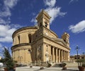 Rotunda of Mosta - church of Assumption of Our Lady. Mosta. Malta Royalty Free Stock Photo