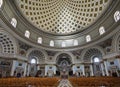 Rotunda of Mosta - church of Assumption of Our Lady. Mosta. Malta Royalty Free Stock Photo