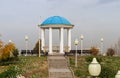 Rotunda in the park. Almaty