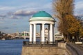 Rotunda on Pushkinskaya embankment, Moscow