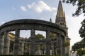 The Rotunda Rotonda de los Jaliscienses Ilustres in Hidalgo street. It honors the memory Royalty Free Stock Photo