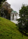 Rotunda On the Strelka in Yaroslavl, where Kotorosl flows into the Volga Royalty Free Stock Photo