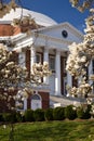 Rotunda at UVA in spring