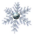 Rouble snowflake