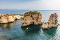 Rouche Rocks Beirut Lebanon