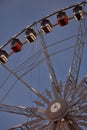 Roue de paris (ferry wheel) in Ghent, Christmas Royalty Free Stock Photo