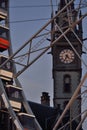 Roue de paris (ferry wheel) in Ghent, Christmas Royalty Free Stock Photo