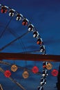 Roue de paris (ferry wheel) in Ghent, Christmas Royalty Free Stock Photo