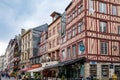 ROUEN, FRANCE - August 21, 2022: Cityscape of Rouen. Rouen in northern France on River Seine - capital of Upper Normandy