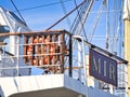 The Russian barque MIR on the Seine river for Armada exhibition in France Royalty Free Stock Photo