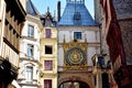 Rouen, France - june 13 2023: Gros Horloge