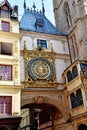 Rouen, France - june 13 2023: Gros Horloge