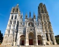 Rouen Normandy France. Notre Dame Cathedral