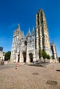 Rouen Normandy France. Notre Dame Cathedral