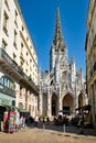 Rouen Normandy France. Saint Maclou church