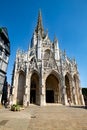 Rouen Normandy France. Saint Maclou church