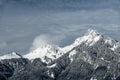 Rough austrian mountains Royalty Free Stock Photo