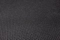 Rough Black Fabric Texture,Knitted Cotton Fabric Royalty Free Stock Photo