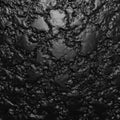 Rough Black Resin Surface or Frozen Lava. Abstract Background.