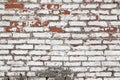 Rough brick wall texture.