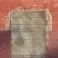 Rough cement wall texture in gray and brown Royalty Free Stock Photo