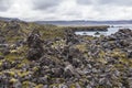 Rough coast on hike near Arnastapi, Snaefellsnes, Iceland