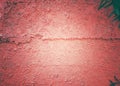 Rough concrete wall texture vignette dark red vintage style Royalty Free Stock Photo