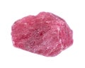 Rough gemmy red Rhodonite from Brazil