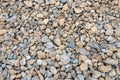 Rough gravel rock found at some Railroad tracks Royalty Free Stock Photo