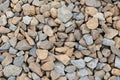 Rough gravel rock found at some Railroad tracks Royalty Free Stock Photo