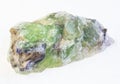 rough green Beryl with Alexandrite crystals