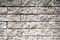 Rough grey brick wall background Royalty Free Stock Photo