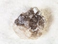 rough Halite mineral in grained Rock Salt