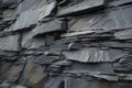 Rough and irregular grey slate with rugged surface and bold texture