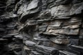Rough and irregular grey slate with rugged surface and bold texture