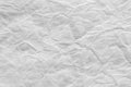 Rough Paper Background, Creased White Wrinkled Texture