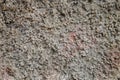 Rough Pebbledash Concrete with Exposed Aggregate Royalty Free Stock Photo