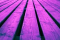 Rough pink blue purplish turquoise bluish violet wooden stage ba